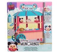 Just Play Disney Munchlings Dumpling Cart, 11-Piece Color Change Figure Playset, 1-inch Collectible Scented Figurines, Kids Toys for Ages 3 Up, Amazon Exclusive
