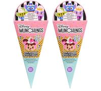 Just Play Disney Munchlings Single Serve Scented Collectible Plush 2-Pack, Kids Toys for Ages 0