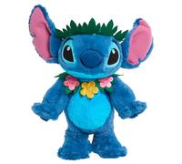 Just Play Disney’s Lilo & Stitch Dancing Stitch 14-Inch Feature Plush, Musical Stuffed Animals, Alien, Blue, Kids Toys for Ages 3 and Up