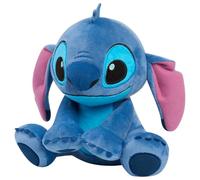 Just Play Disney Stitch Angel Many Moods 34 cm Interactive Plush, 50+ Sounds & Effects, Expressive LCD Eyes Show Her Moods, Toy for Fans, Girls, Boys, Kids 3 and Up