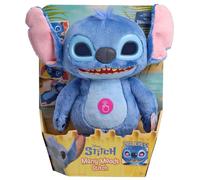Just Play Disney Stitch Many Moods Stitch 14-inch Interactive Plush, 50+ Sounds & Phrases, LCD Eyes, inspired by Disney's new live-action Lilo & Stitch movie, Kids 3