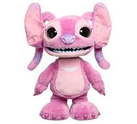 Just Play Disney Stitch Ultimate Angel Interactive 43 cm Plush Toy, 100+ Sounds & Reactions, Moves Like a Real-Life Angel, Toy for Fans, Girls, Kids, 3 and Up