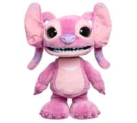Just Play Disney Stitch Ultimate Angel Interactive 43 cm Plush Toy, 100+ Sounds & Reactions, Moves Like a Real-Life Angel, Toy for Fans, Girls, Kids, 3 and Up