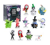 Just Play Disney Tim Burton's The Nightmare Before Christmas Collectible Figure, 9 cm Figurines, Toy for Fans, Boys, Girls, Kids, Ages 3 and Up