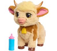 Just Play furReal Maggie The Feed & Follow Cow 11 Inch Interactive Highland Mini Cow