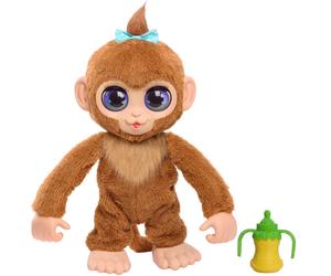 Just Play furReal Peanut The Playful Monkey Interactive Toy 15-inch Realistic Plush Kids Toys for Ages 4 Up