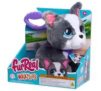 Just Play furReal Walk-A-Lots French Bulldog, 8 Inch Tall Interactive Toy Dog, for Boys and Girls, Ages 4 and Up