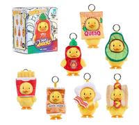 Just Play HAPPY HAUL Duckalooz Snack Quack Clip-On Plush Duck Assortment, Plush Duck Clip-On Blind Box Collectible Toy with Removable Costume, 13 cm Stuffed Toy, Short-Run Drop, Ages 8 and up