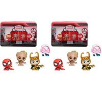 Just Play Marvel Doorables Action Peek Series 1, Collectible Marvel Toy Figures, Boys and Girls Ages 5 Up (Pack of 2)