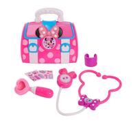 Just Play Minnie Mouse Bow-care Doctor Bag Set Sin Luces Ni Sonidos