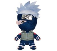 Just Play Naruto Small 7 Inch Kakashi Plushie, Multicolor, Anime, Kids Toys for Ages 3 Up
