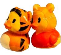 Just Play Rubber Ducks - Disneys Duckalooz, Pooh and Tigger, 3" Bath Toy