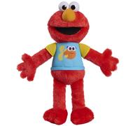 Just Play Sesame Street 33 cm Sing-Along Plush Elmo with Lights and Sounds, Super Soft and Cuddly, Children's Toy for Children from 18 Months