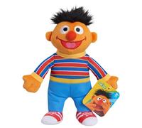 Just Play Sesame Street Friends 8-inch Ernie Sustainable Plush Stuffed Toy, Kids Toys for Ages 18 Month