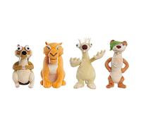 Just Play The Ice Age Adventures of Buck Wild Collector 4-Piece Small Plushie Stuffed Animal Set, Kids Toys for Ages 3 Up, Amazon Exclusive
