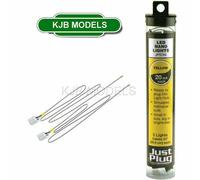 Just Plug Lighting System Lamps LED Wire Street Lights Woodland Scenics OO N O