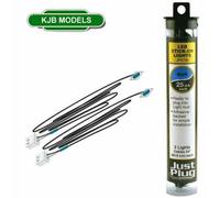 Just Plug Lighting System Lamps LED Wire Street Lights Woodland Scenics OO N O