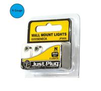 Just Plug Lighting System Lamps LED Wire Street Lights Woodland Scenics OO N O