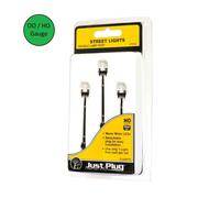 Just Plug Lighting System Lamps LED Wire Street Lights Woodland Scenics OO N O