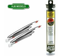 Just Plug Lighting System Lamps LED Wire Street Lights Woodland Scenics OO N O