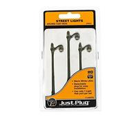 Just Plug Woodland Scenics HO scale Street Lights Arched Cast Iron by Just Plugs