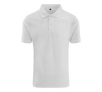 Just Polos Stretch Pique Polo Shirt AWDis White L