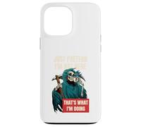 Just Pretend I’m Not Here Fun Grim Reaper Dark Humour Coffee Case for iPhone 13 Pro Max