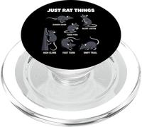 Just Rat Things Funny Animal Behavior for Men Women Kids PopSockets PopGrip for MagSafe