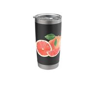 Just Really Like Grapefruit Grape Fruit Pink Citrus Stainless Steel Insulated Tumbler