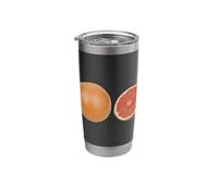Just Really Like Grapefruit Grape Fruit Pink Citrus Stainless Steel Insulated Tumbler