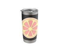 Just Really Like Grapefruit Grape Fruit Pink Citrus Stainless Steel Insulated Tumbler