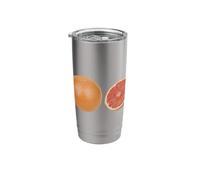Just Really Like Grapefruit Grape Fruit Pink Citrus Stainless Steel Insulated Tumbler