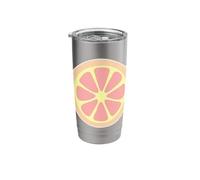 Just Really Like Grapefruit Grape Fruit Pink Citrus Stainless Steel Insulated Tumbler
