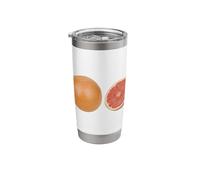 Just Really Like Grapefruit Grape Fruit Pink Citrus Stainless Steel Insulated Tumbler