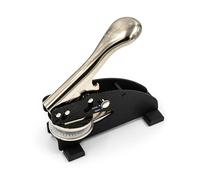 JUST REFINE® Customised Embossing Stamp - Personalised Embosser for Paper, Perfect for Gifts & Corporate Branding - Exclusively Available (Desk Embossing Tool)