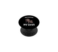 Just Resting My Eyes Armchair Dad Joke Funny Men PopSockets Adhesive PopGrip