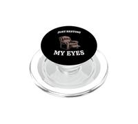 Just Resting My Eyes Armchair Dad Joke Funny Men PopSockets PopGrip for MagSafe