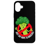 Just Say Nope to Broccoli Case for iPhone 16 Plus