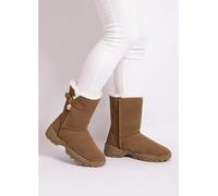 Just Sheepskin Ladies Berkshire Mid Boot Chestnut 7
