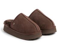 Just Sheepskin Womens Mabel Sheepskin Platform Mule Slipper - - Size: 6