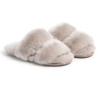Just Sheepskin Womens Poppy Open Toe Sheepskin Slider - - Size: 5
