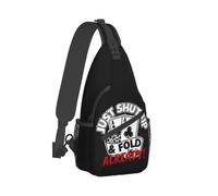 Just Shut Up Fold Already Crossbody Chest Bags Poker Pockets Travel Pack Messenger Sports Teens Shoulder Bag Unisex