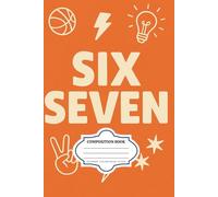 Just Six Seven Things | Lined Composition Notebook Journal For Adults, Teen, Kids, School, Office, Work, College: 6 x 9 Inches | Grey Lines With Margins | 100 Pages College Ruled