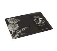 Just Slate Thistle Place Mats (X2), Black, 30cm x 22cm, JS/TM/R2/T