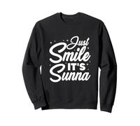 Just Smile It's Sunna Allah Muslim Islam Religion Sweatshirt