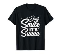 Just Smile It's Sunna Allah Muslim Islam Religion T-Shirt