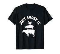 Just Smoke It BBQ Meat Smoker And Grill Master Grilling T-Shirt