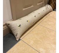 Just So Home Cotton Draught Excluder Animal Prints (Bumble)