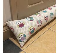 Just So Home Cotton Draught Excluder Animal Prints (Hoot)