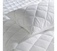 Just So Home Hotel Quality Value Quilted Microfibe Pillow Protector Pair